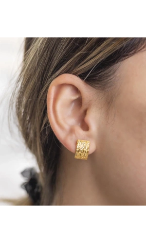 Yiğitbaşı Gold 22 Ayar Küpe 3267