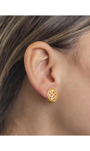 Yiğitbaşı Gold 22 Ayar Küpe 3271