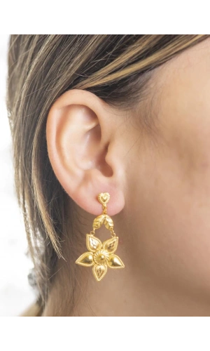 Yiğitbaşı Gold 22 Ayar Küpe 3275