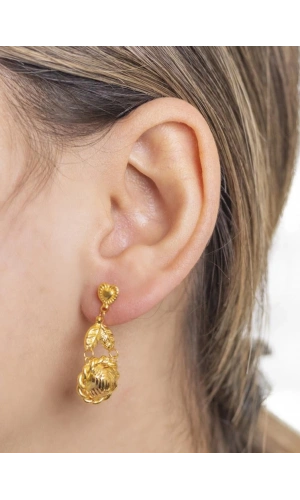 Yiğitbaşı Gold 22 Ayar Küpe (3317)